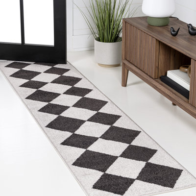 Tapis blanc / gris anthracite Utgard