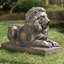 Statue de lion gardien MGO couché-311213131-311213128