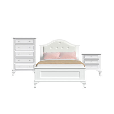 Guarino Full Panel 3PC Bedroom Set