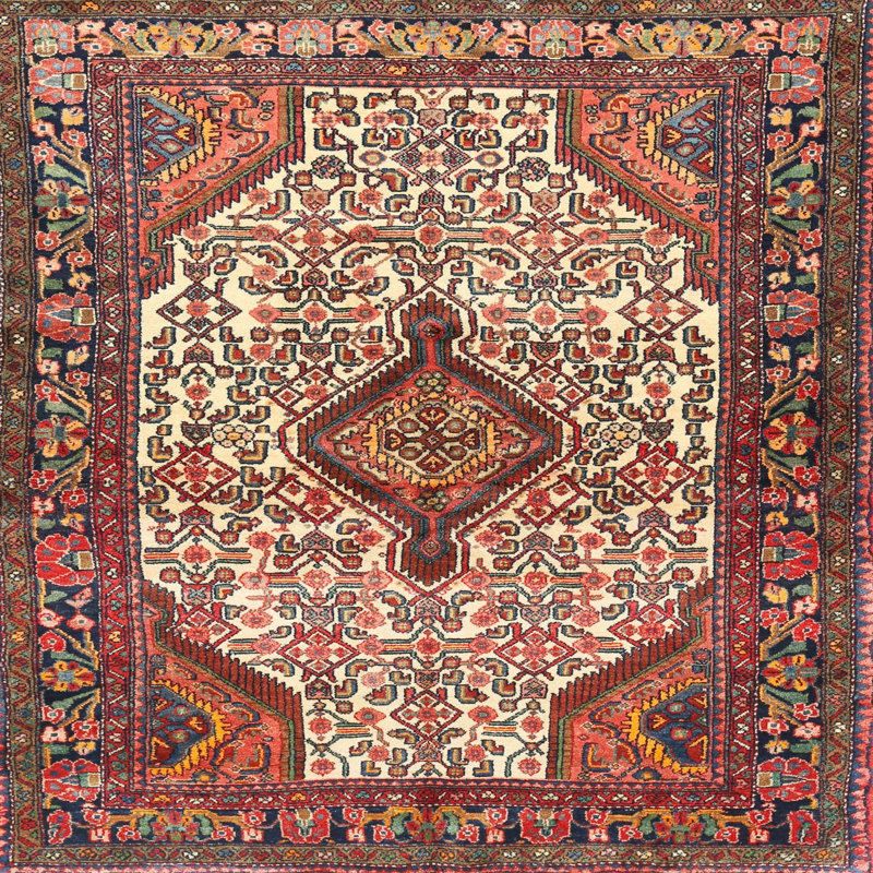 Oriental Indoor Rug, Round 4'