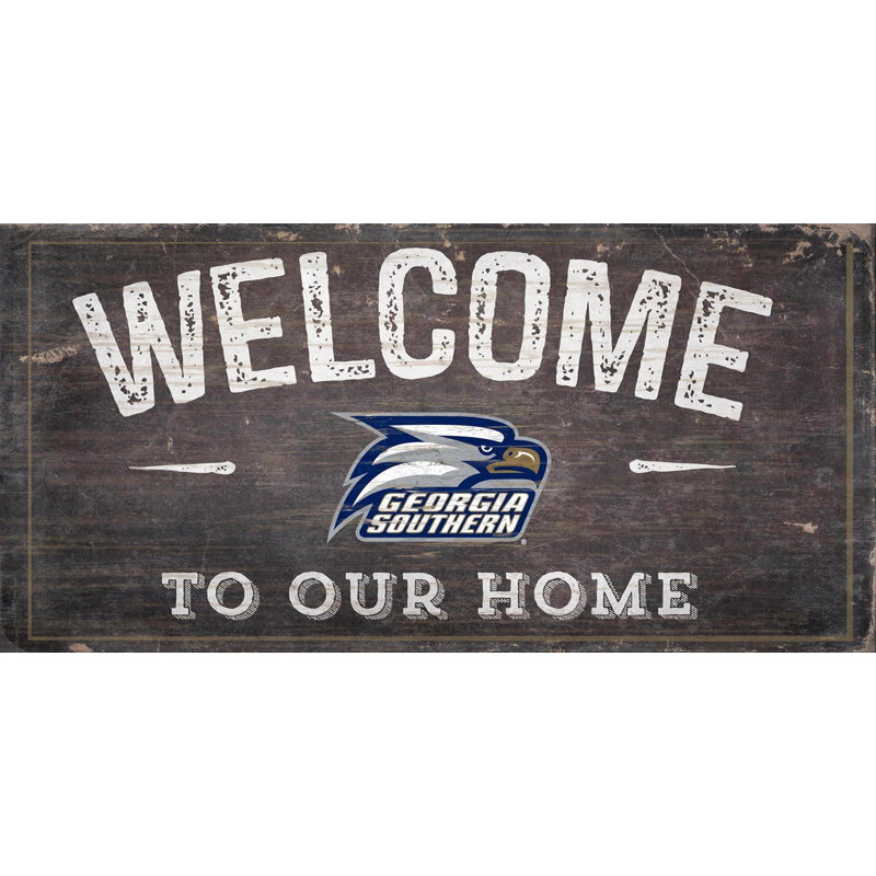 Décoration murale ncaa welcome, Eagles de Georgia Southern
