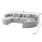Upholstered Boneless Modular Sectional-213510066