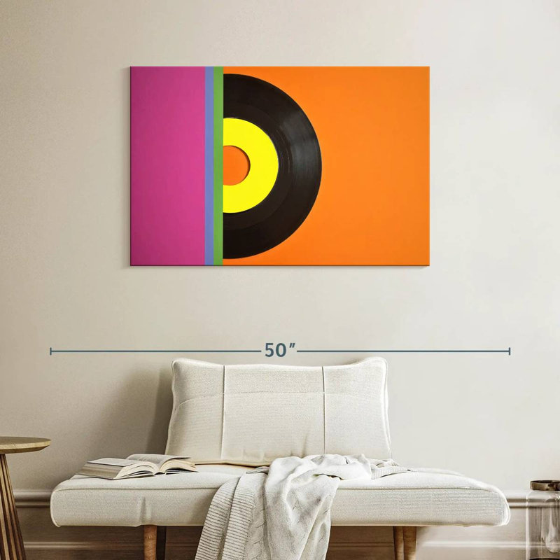 Abarca Vinyl Record Cover, 26" H x 39" W