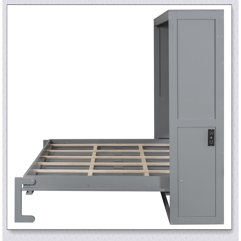 Murphy Bed Wall Bed, Gray