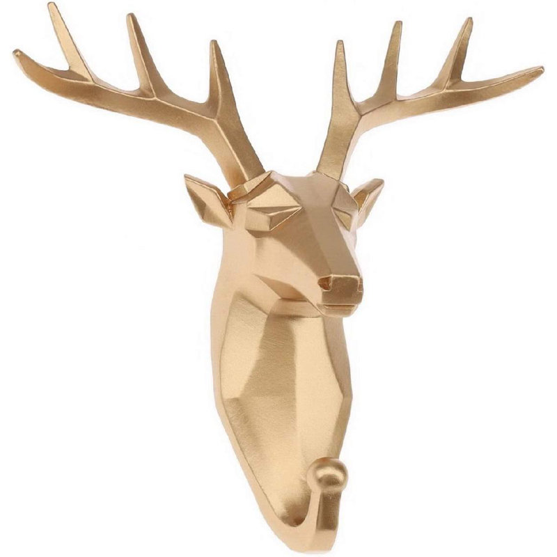 Post Up Wall Wall Hook, Gold