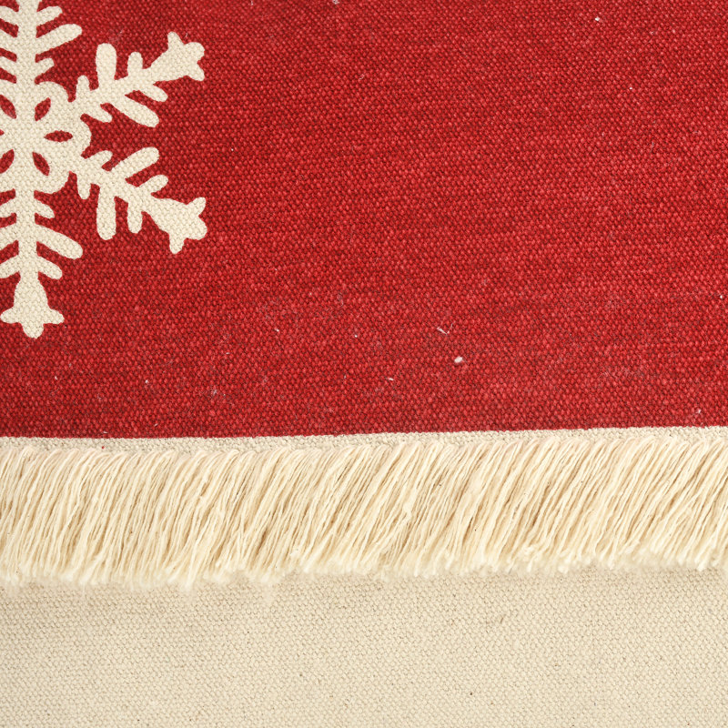 Housse de coussin rectangulaire 100% coton