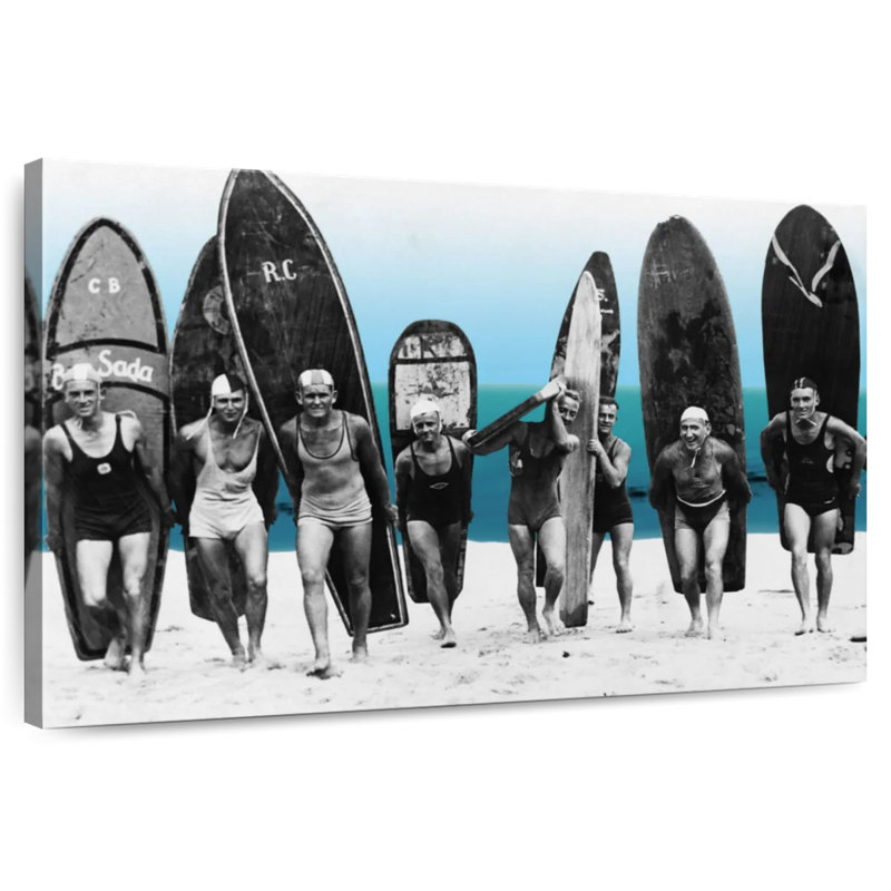 Senne Surf's Up, 1922, H 16 po x l 24 po
