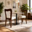 Ensemble de 2 chaises de salle à manger modernes combinant style, confort et durabilité pour des expériences culinaires élégantes-558422461-558422451
