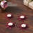 Festive Finds Tealight Holder Snowflake Set of 4 0.6x4.13x4.13-1094178609