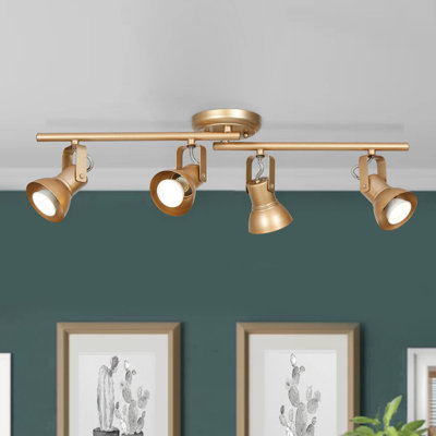 Aldrich 29" 4 - Light Track Kit with Dimmable and Adjustable Head