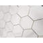 Bianco Dolomite 4 "Hexagon Mat