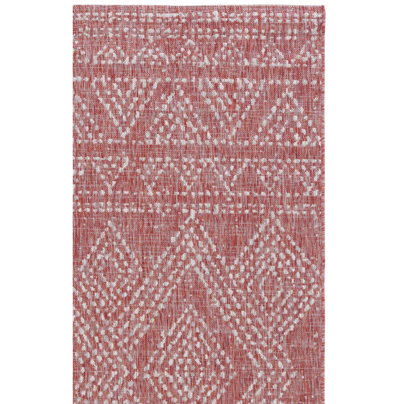 Tapis d'intérieur / extérieur à motif géométrique Harmonii Performance, Rectangle 5 pi 3 po x 7 pi 7 po
