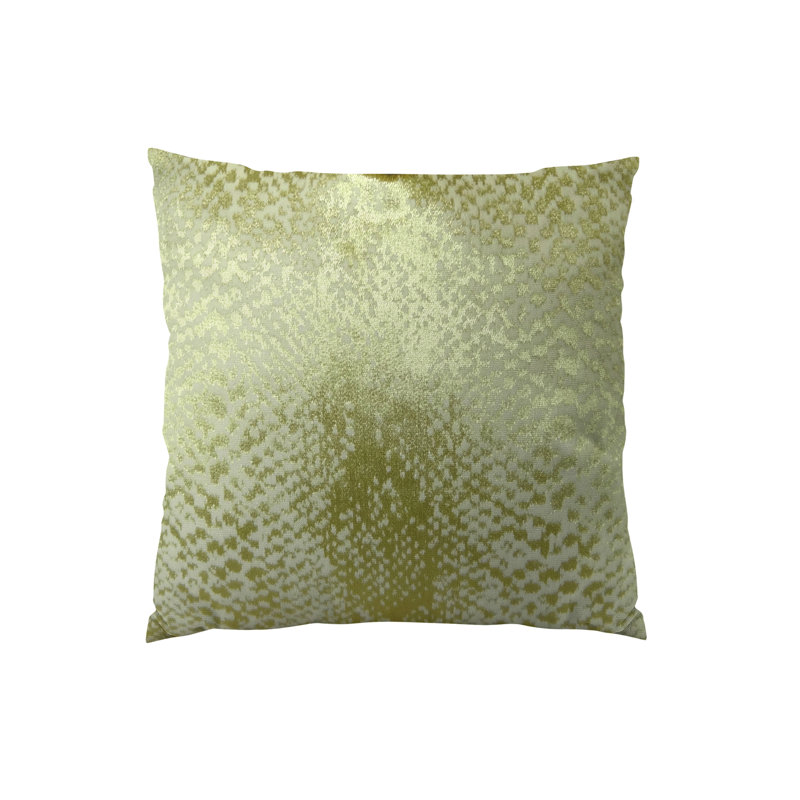 Coussin Hidden World, 18 po x 18 po, Or, Carré