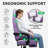 Gaming Chair with Footrest, Ergonomic Computer Chair with Lumbar Support, with 4D Foam Sports Seat Cushion, Breathable Leather Material, Height Adjustable Adult Office Chair-110732878