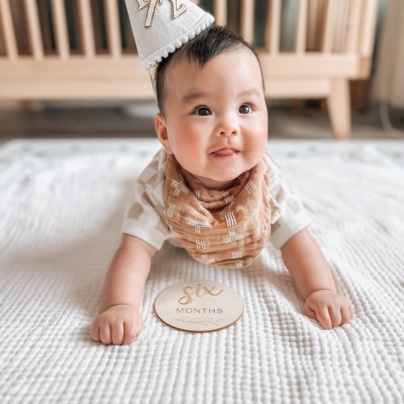 Ezra Crane Baby 3Pc. Muslin Bib Set