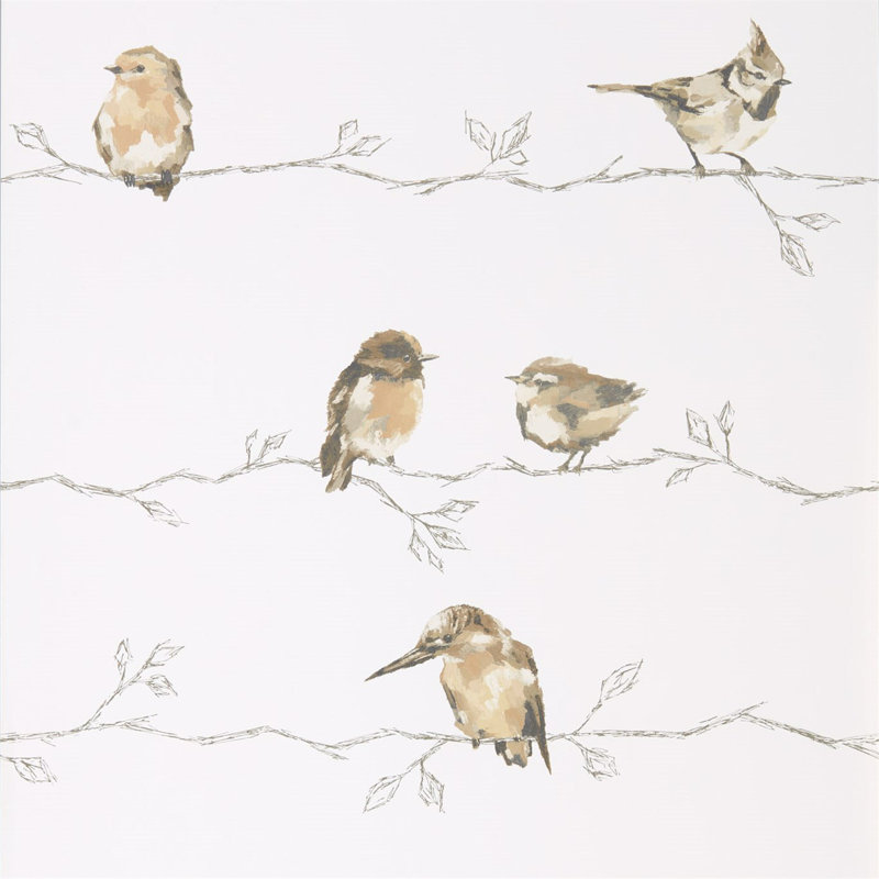 Persico 10.05m x 68.6cm Wallpaper Roll, Neutral/Chalk