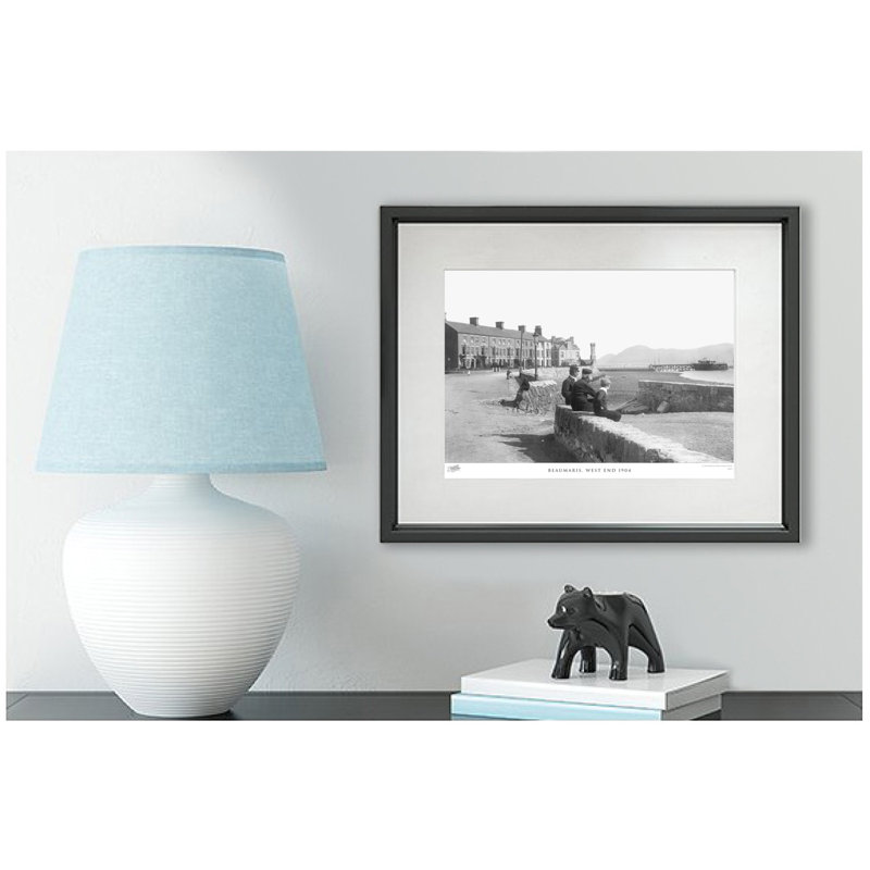 Beaumaris, West End 1904 - Single Picture Frame Print, 45cm H x 60cm W x 2.3cm D