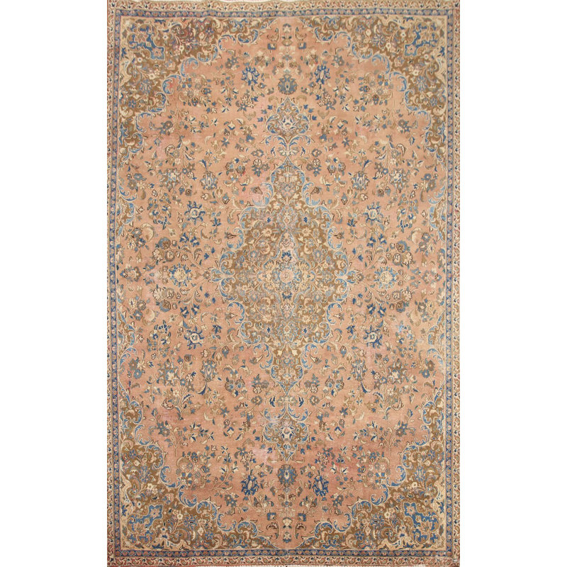 Handmade Floral Traditional Area Rug 8x11