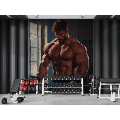 Murale remise en forme Fitness