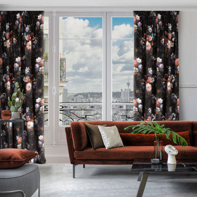 Abigeal Blackout Curtains Single Panel