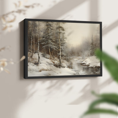 Paysages rétro-DCCDXL-Reproduction encadrée - réversible