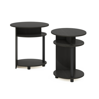 Colliers Sled Oval Side Table Set