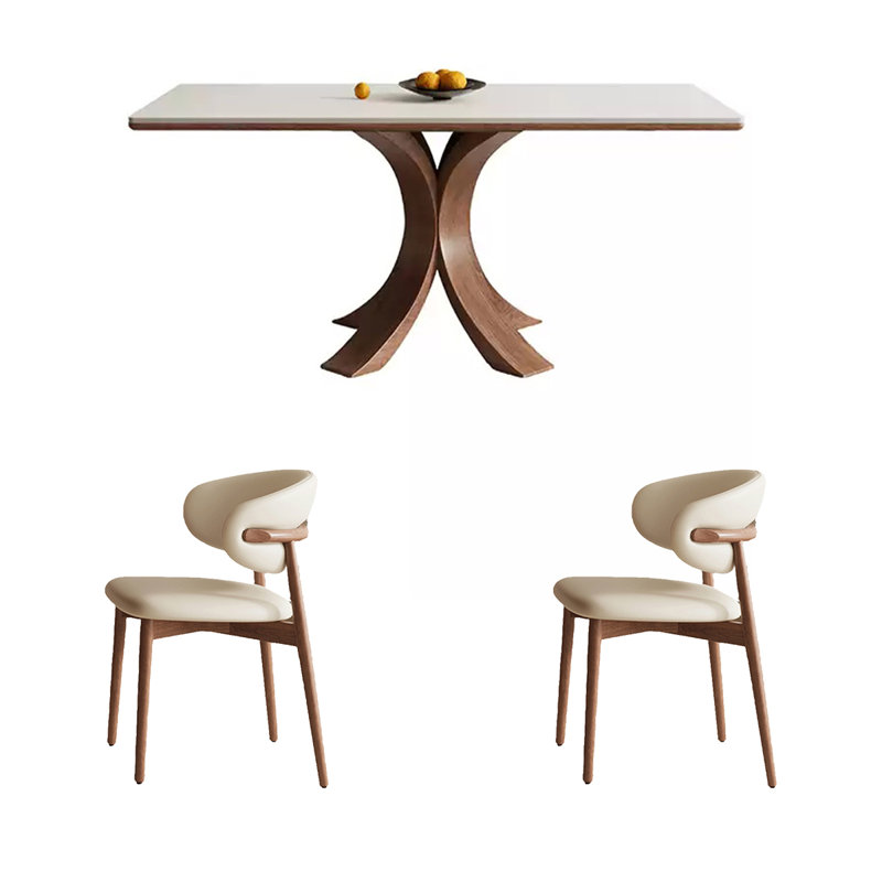 Table de salle à manger Rock, H 29,53 po x L 59,06 po x l 31,5 po