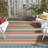 Kamari Performance Striped Indoor/Outdoor Area Rug-921521358