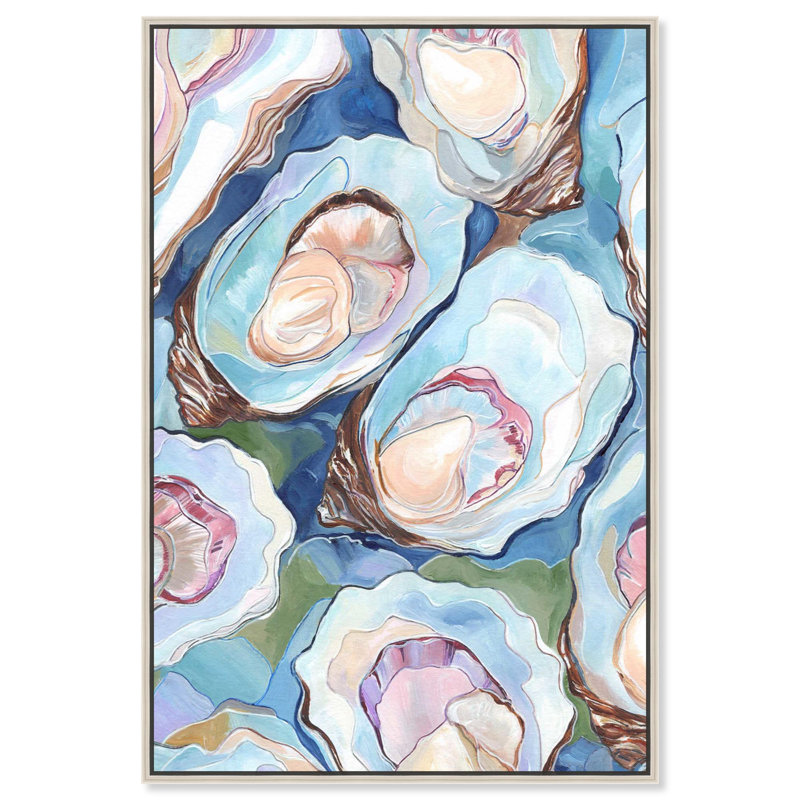 Reproduction d'art moderne sur toile Art Remedy, cadre noir, forme de la nature, Argent argent, H 16 po x l 11 po x P 2 po