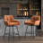 Balwant Swivel Upholstered 26.3'' Counter Stool with Metal Frame(Set of 2)-984710019