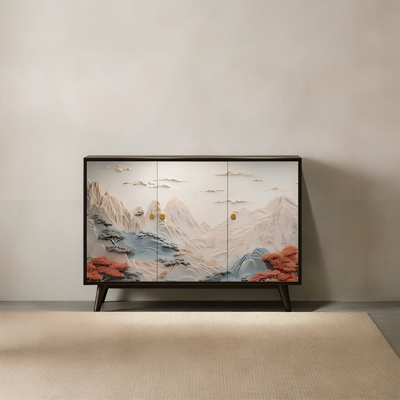 Home storage Zen decoration cabinet