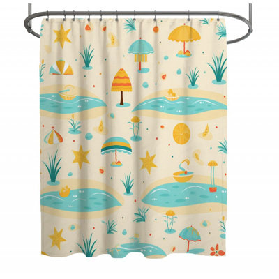 Rideau de douche Sherwinn Beach