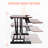 Desk Converter with Removable Keyboard Tray-52290098-55865342