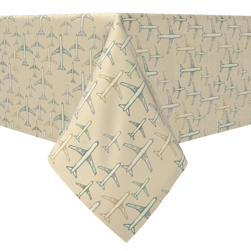 Rectangular Cotton Twill Table Runner