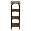 Bibliothèque à quatre niveaux Rustic Hickory-529481008