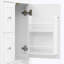 Meuble-lavabo moderne 24 po avec lavabo en céramique-197783554