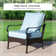 4-person Outdoor Conversation Set With Fire Pit Table
