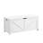 Storage Bench - White Entryway Option, Heavy Duty, U Shaped Pull, Quick And Easy Assembly Retro Box Organizer White, Access To Stored Things, Frame, Good For '-2003842097