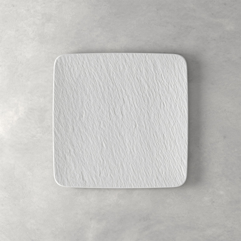 Villeroy & Boch Manufacture 12.75" Buffet Plate Square, White