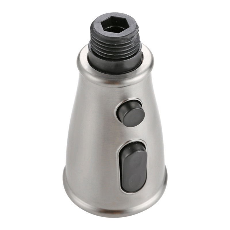 Pull Down Kitchen Faucet Head Replacement, Brushed Nickel
