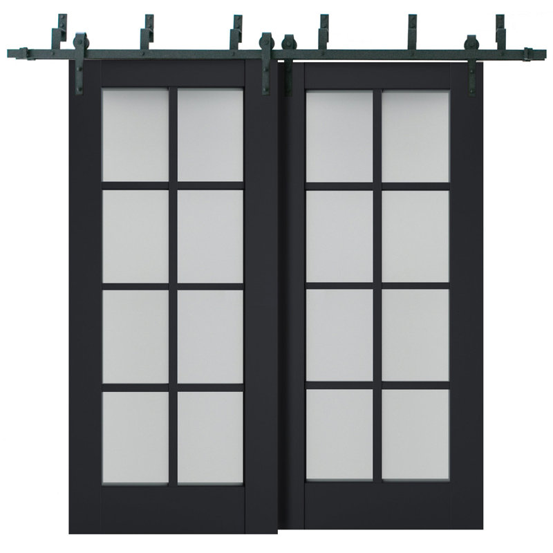 Portes de placard Veregio, 48 po x 96 po, Antracite