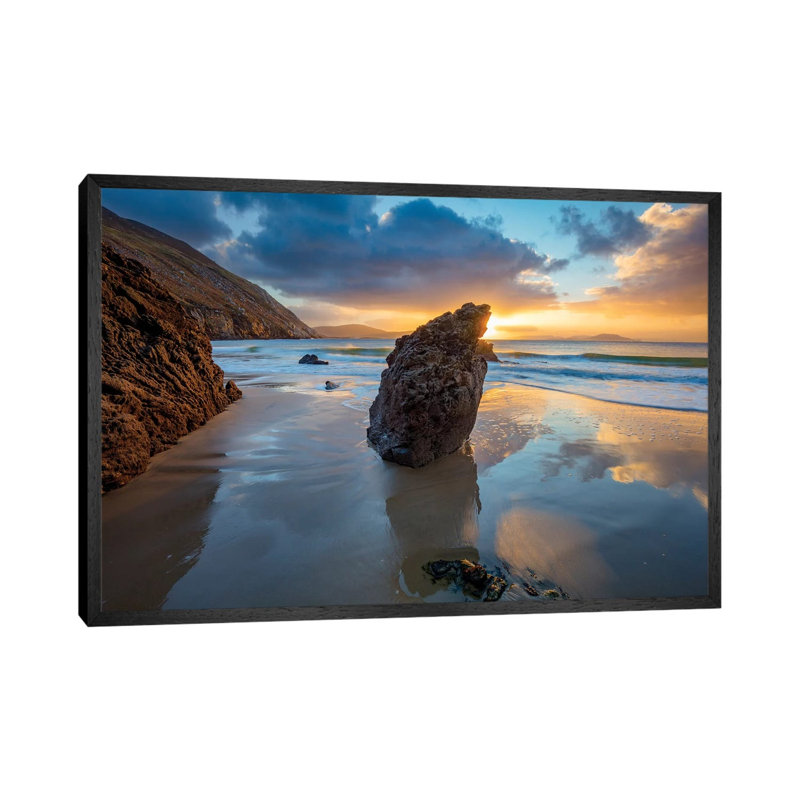 Winter Sunrise II, Keem Bay, Achill Island, County Mayo, Ireland by Gareth McCormack - Gallery-Wrapped Canvas Giclée on Canvas