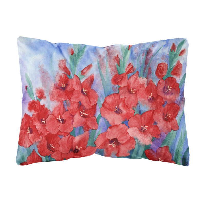 Coussin décoratif intérieur / extérieur en tissu Gladioli