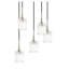 Luminaire suspendu tambour grappe 5 lumières Romona-1734378727-1734378779