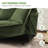  Chenille 3-seater Sofa – Deep Seats, Supple Armrests & Big Pillows – Slipcovered For Living Room/apartment-2024342203