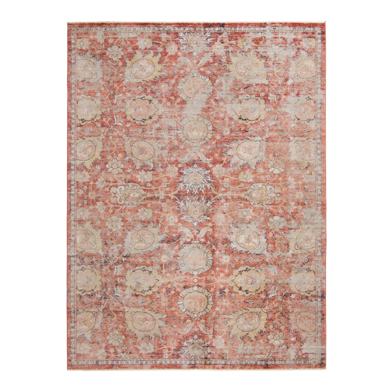 Akira Floral Indoor Rug, Rectangle 9' x 12'