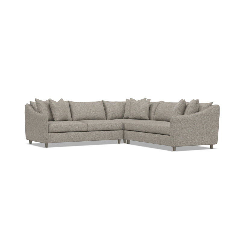 Joli 3 Pc Fabric Sectional, 1697-012