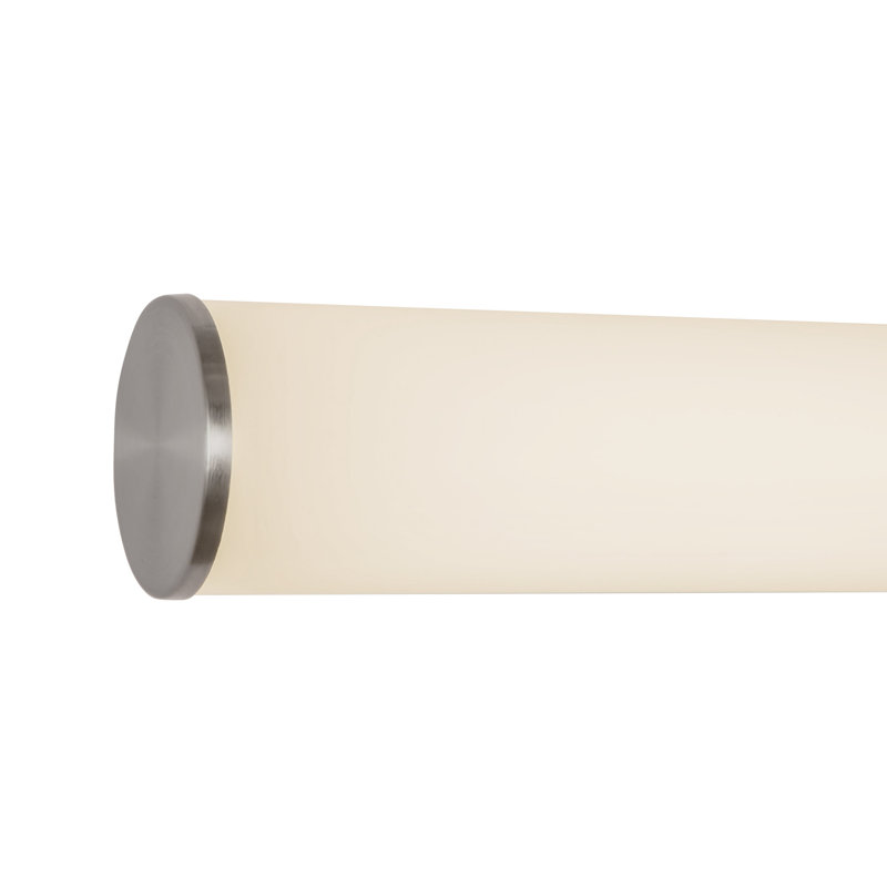 Rico 24-in Black dimmable LED Wall Sconce, Nickel