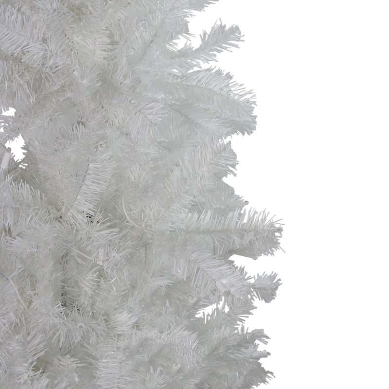 Arbre de Noël artificiel pin blanc 6,5 pi Lenalee