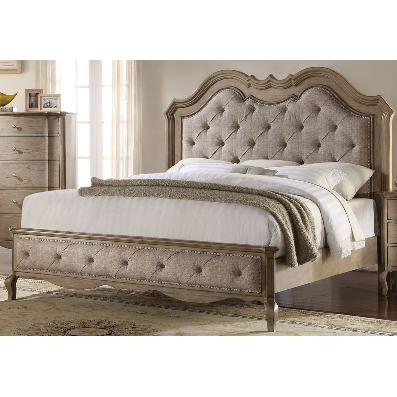 Tasker Upholstered Standard Bed, King